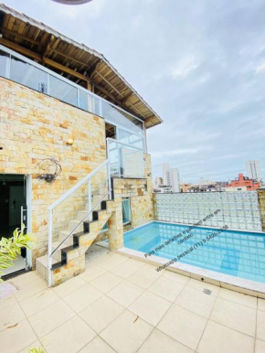 Apartamento com piscina, Guarujá